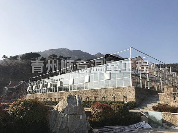 山東泰安螭霖魚養殖溫室